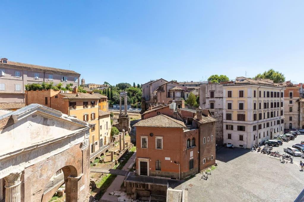 Ferienwohnung Portico D'Ottavia Lux Rom Exterior foto