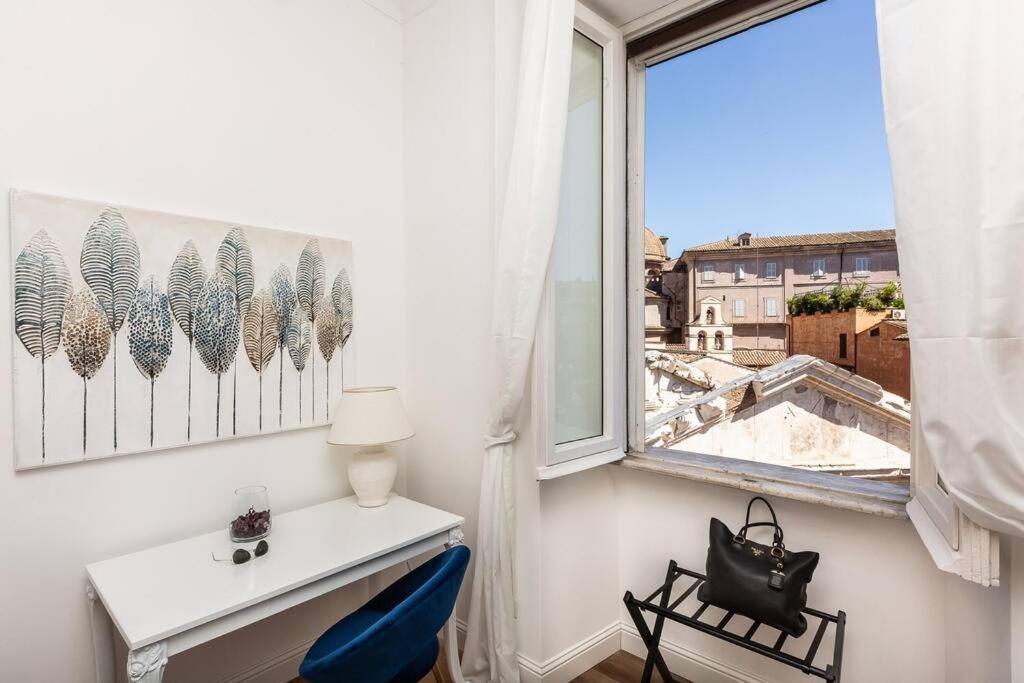 Ferienwohnung Portico D'Ottavia Lux Rom Exterior foto